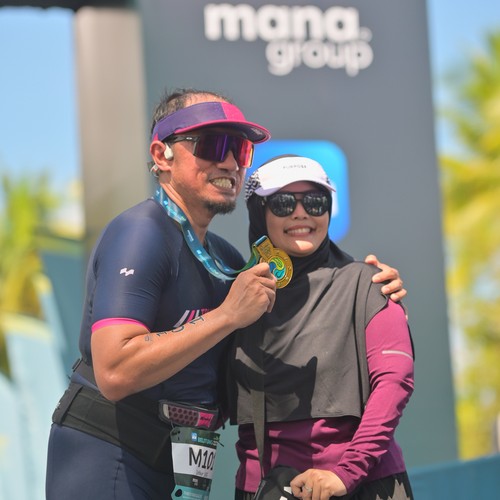 Race photo from Belitung Multisport Festival