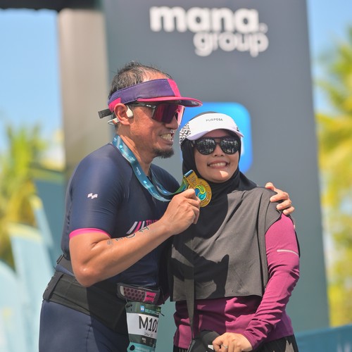 Race photo from Belitung Multisport Festival