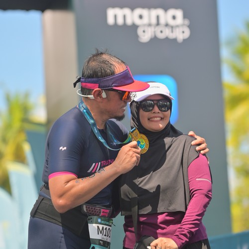 Race photo from Belitung Multisport Festival
