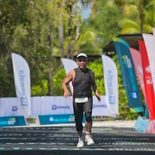 Race photo from Belitung Multisport Festival