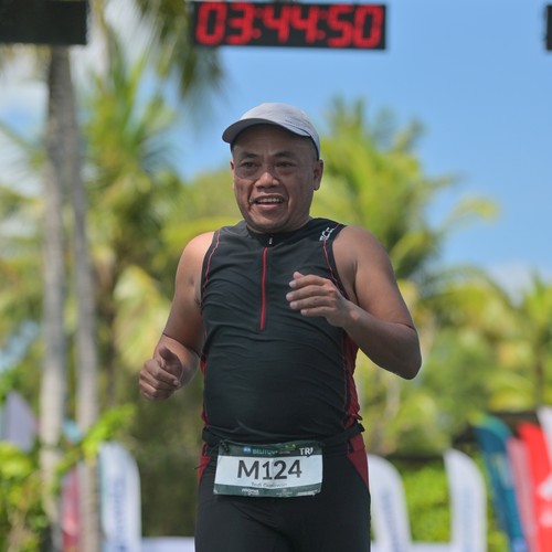 Race photo from Belitung Multisport Festival