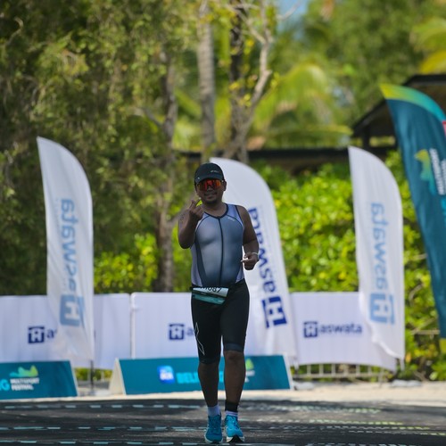 Race photo from Belitung Multisport Festival