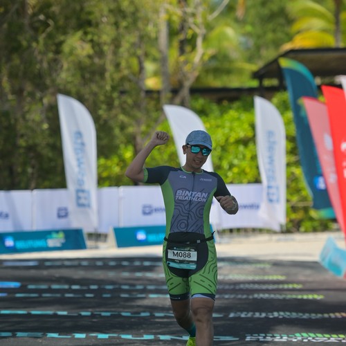 Race photo from Belitung Multisport Festival