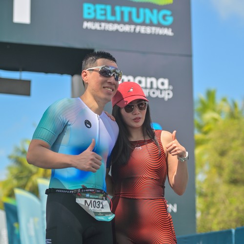 Race photo from Belitung Multisport Festival