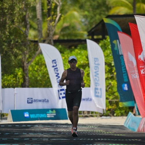 Race photo from Belitung Multisport Festival