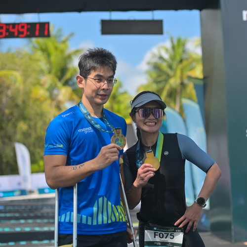 Race photo from Belitung Multisport Festival
