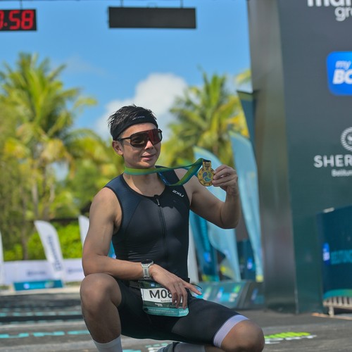Race photo from Belitung Multisport Festival