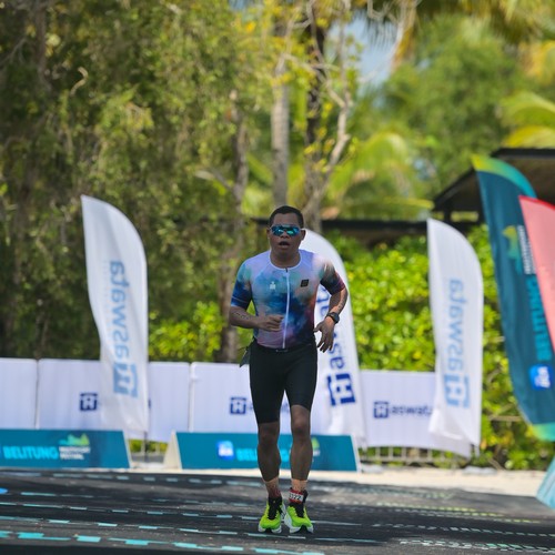 Race photo from Belitung Multisport Festival