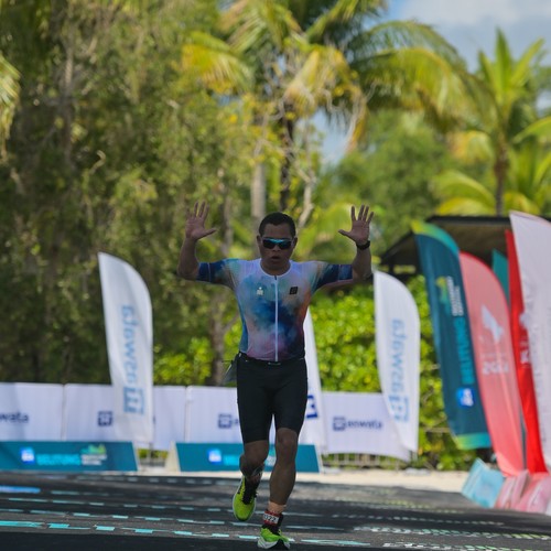 Race photo from Belitung Multisport Festival
