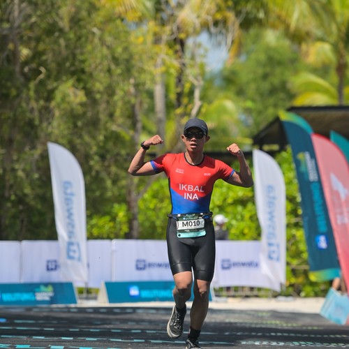 Race photo from Belitung Multisport Festival