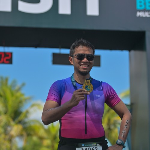 Race photo from Belitung Multisport Festival