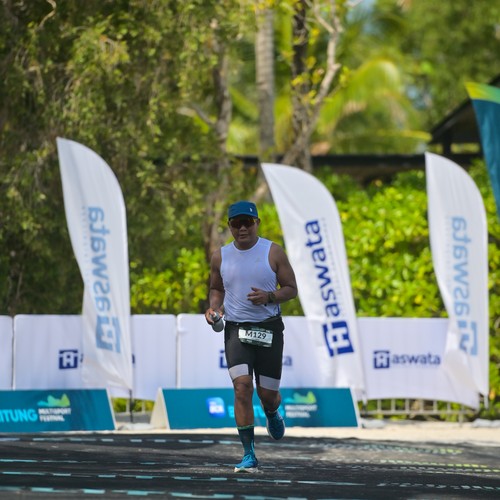 Race photo from Belitung Multisport Festival