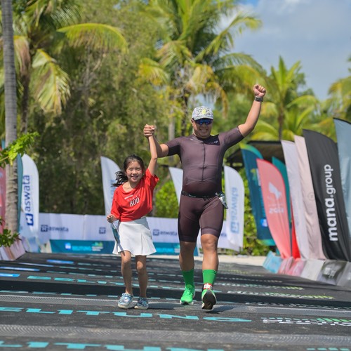 Race photo from Belitung Multisport Festival