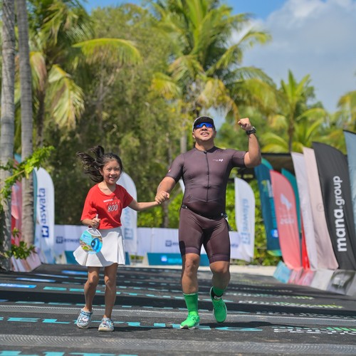 Race photo from Belitung Multisport Festival