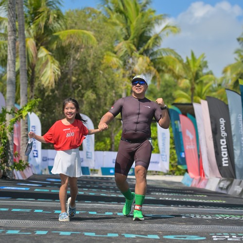 Race photo from Belitung Multisport Festival