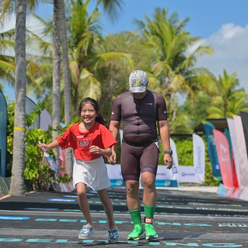 Race photo from Belitung Multisport Festival