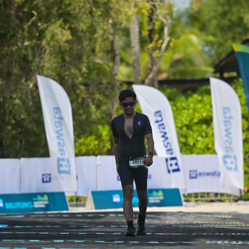Race photo from Belitung Multisport Festival