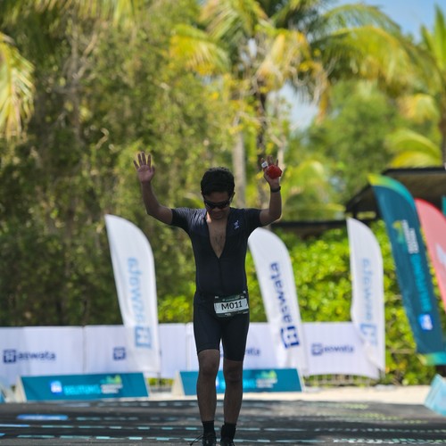 Race photo from Belitung Multisport Festival