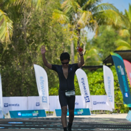Race photo from Belitung Multisport Festival