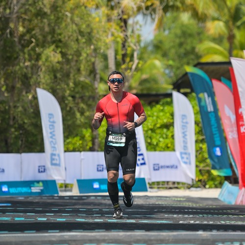 Race photo from Belitung Multisport Festival