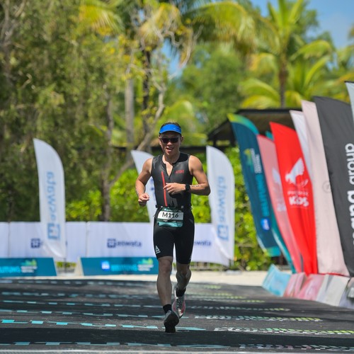 Race photo from Belitung Multisport Festival