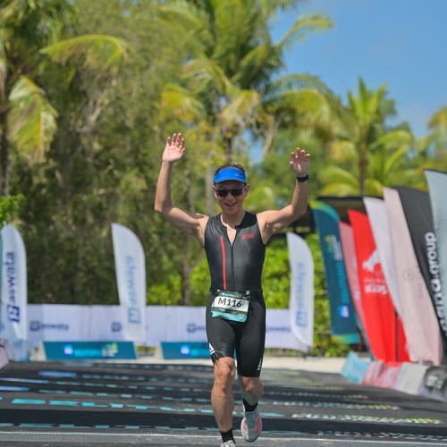 Race photo from Belitung Multisport Festival