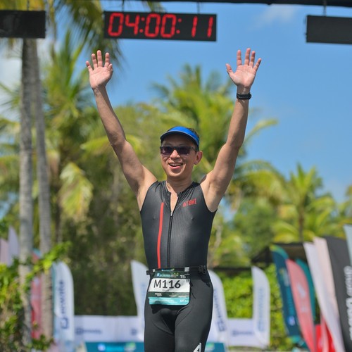Race photo from Belitung Multisport Festival