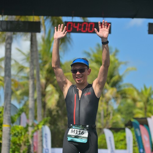 Race photo from Belitung Multisport Festival