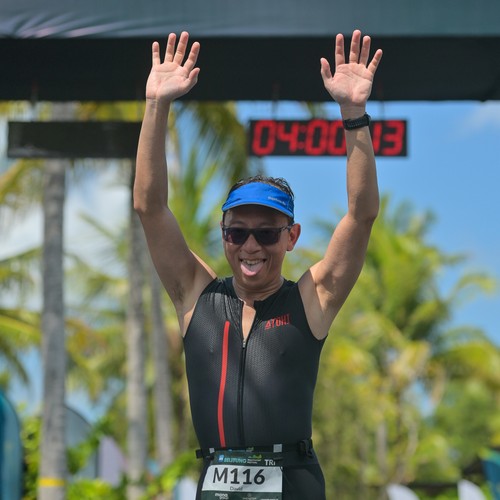 Race photo from Belitung Multisport Festival