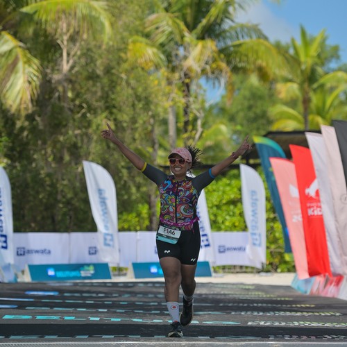 Race photo from Belitung Multisport Festival