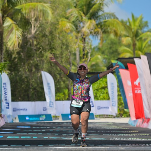 Race photo from Belitung Multisport Festival