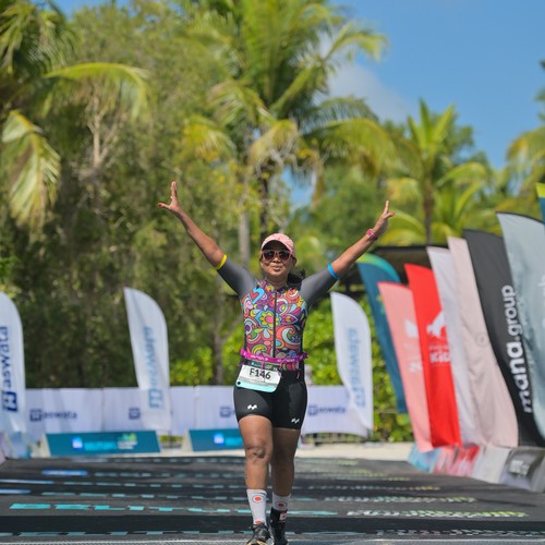 Race photo from Belitung Multisport Festival
