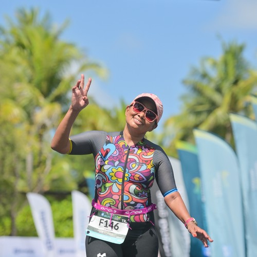 Race photo from Belitung Multisport Festival