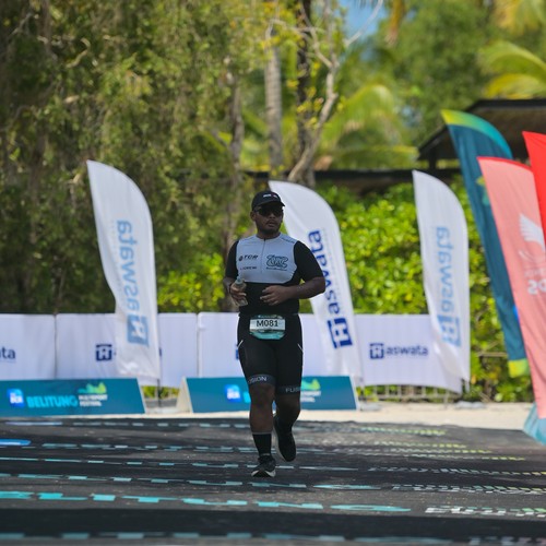 Race photo from Belitung Multisport Festival