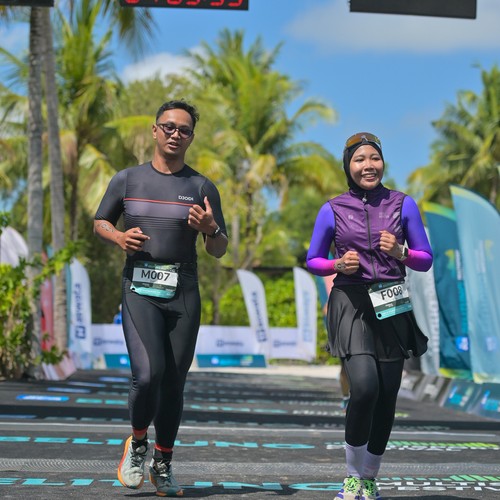 Race photo from Belitung Multisport Festival