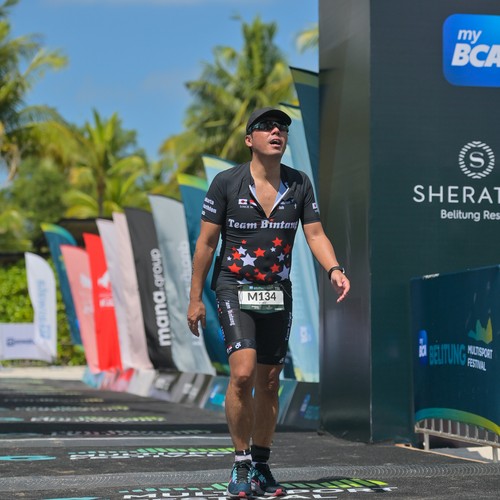 Race photo from Belitung Multisport Festival