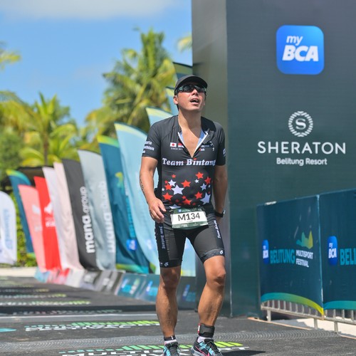 Race photo from Belitung Multisport Festival