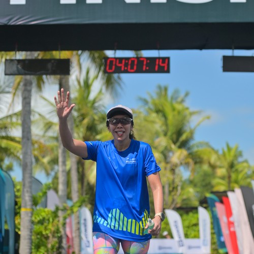 Race photo from Belitung Multisport Festival