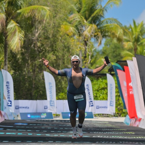Race photo from Belitung Multisport Festival