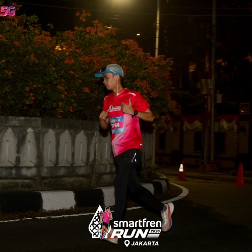 Race photo from SMARTFREN RUN 2026