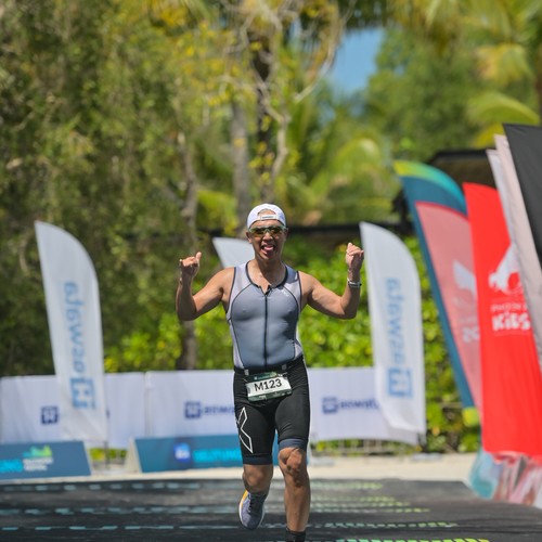 Race photo from Belitung Multisport Festival