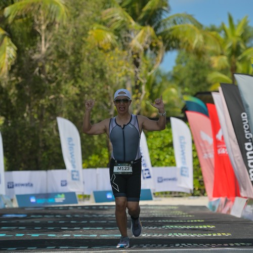Race photo from Belitung Multisport Festival