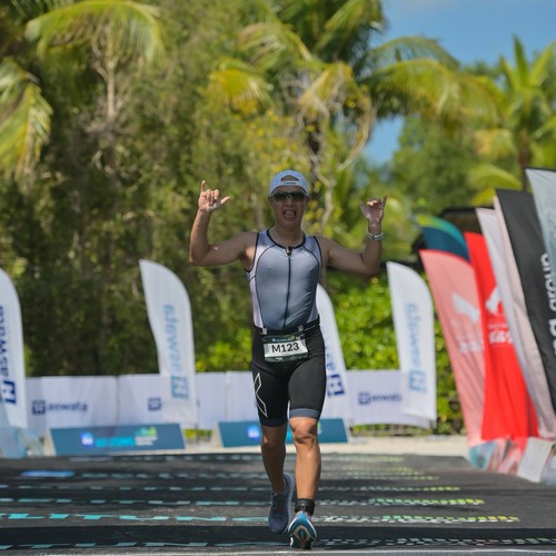 Race photo from Belitung Multisport Festival