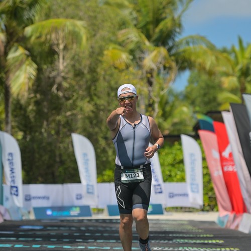 Race photo from Belitung Multisport Festival