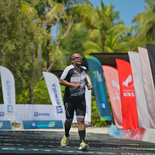 Race photo from Belitung Multisport Festival