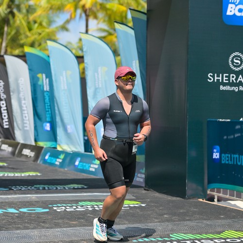 Race photo from Belitung Multisport Festival