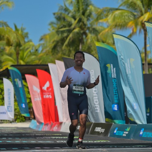 Race photo from Belitung Multisport Festival