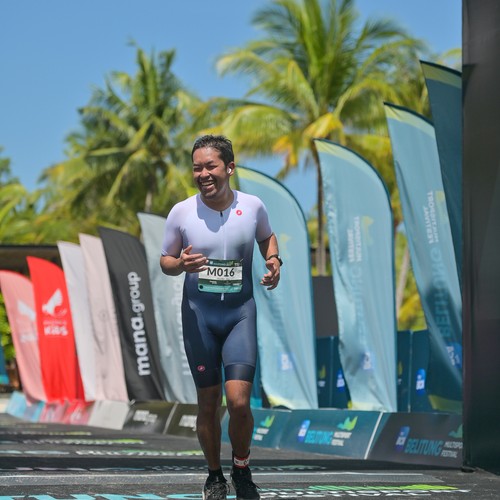 Race photo from Belitung Multisport Festival