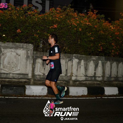 Race photo from SMARTFREN RUN 2026