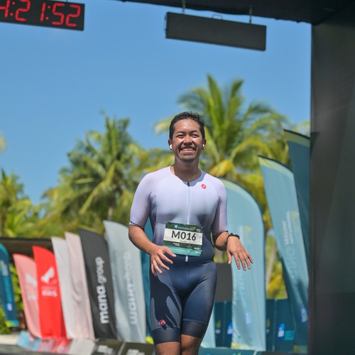 Race photo from Belitung Multisport Festival